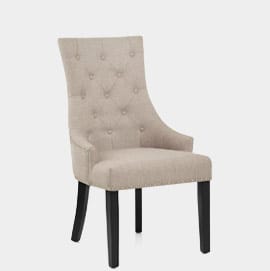 Ascot Dining Chair Tweed Fabric