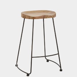 Bloc Stool Light Wood