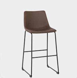 Bucket Stool Antique Brown