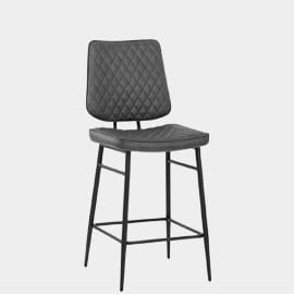 Caprice Bar Stool Antique Grey
