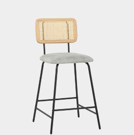 Cassis Bar Stool Grey