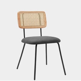 Cassis Dining Chair Charcoal