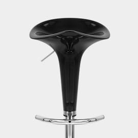 Gloss Coco Bar Stool Black