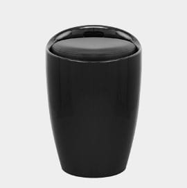 Cocoon Stool Black
