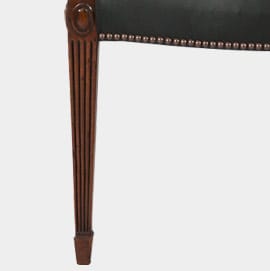 Fluted Leg With Spade Foot