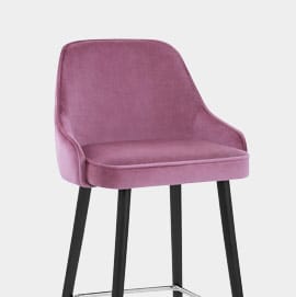 Glam Bar Stool Purple