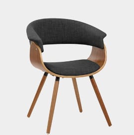 Grafton Dining Chair Walnut and Grey