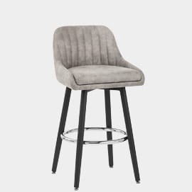 Hamilton Bar Stool Antique Grey