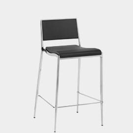 Hero Stackable Kitchen Stool Black