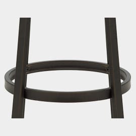 Industrial Frame And Circular Footrest