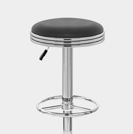 Java Diner Stool Black