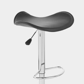Jupiter Black Bar Stool