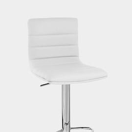 Linear Bar Stool White