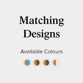 Matching Rosa oak bar stool and dining chair design colours