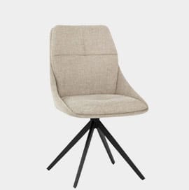 Nova Dining Chair Tweed Fabric