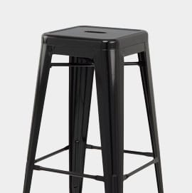 Replica Tolix Stool Black