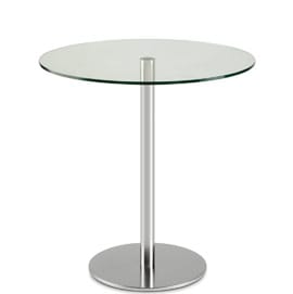 Small Helsinki Round Glass Table