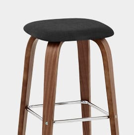 Stockholm Bar Stool Black