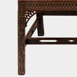 Ornate Straight Antique Chair Leg