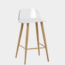 Visor Stool White
