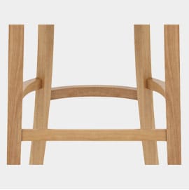 Wooden Bracing Bar Footrest