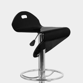 Zig Zag Acrylic Stool