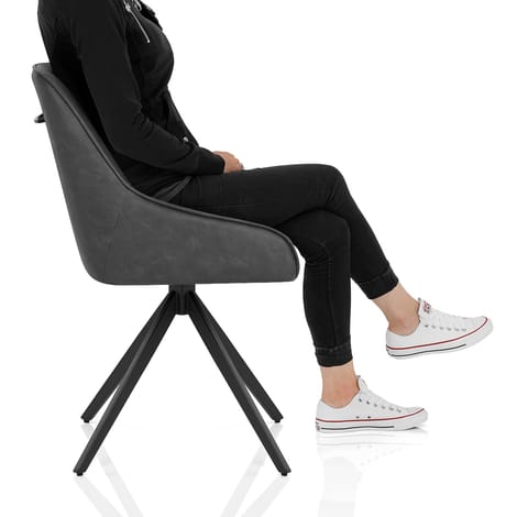 Amelia Chair Charcoal Frame Image