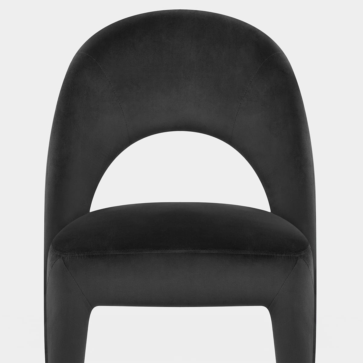 Amore Chair Black Velvet Seat Image