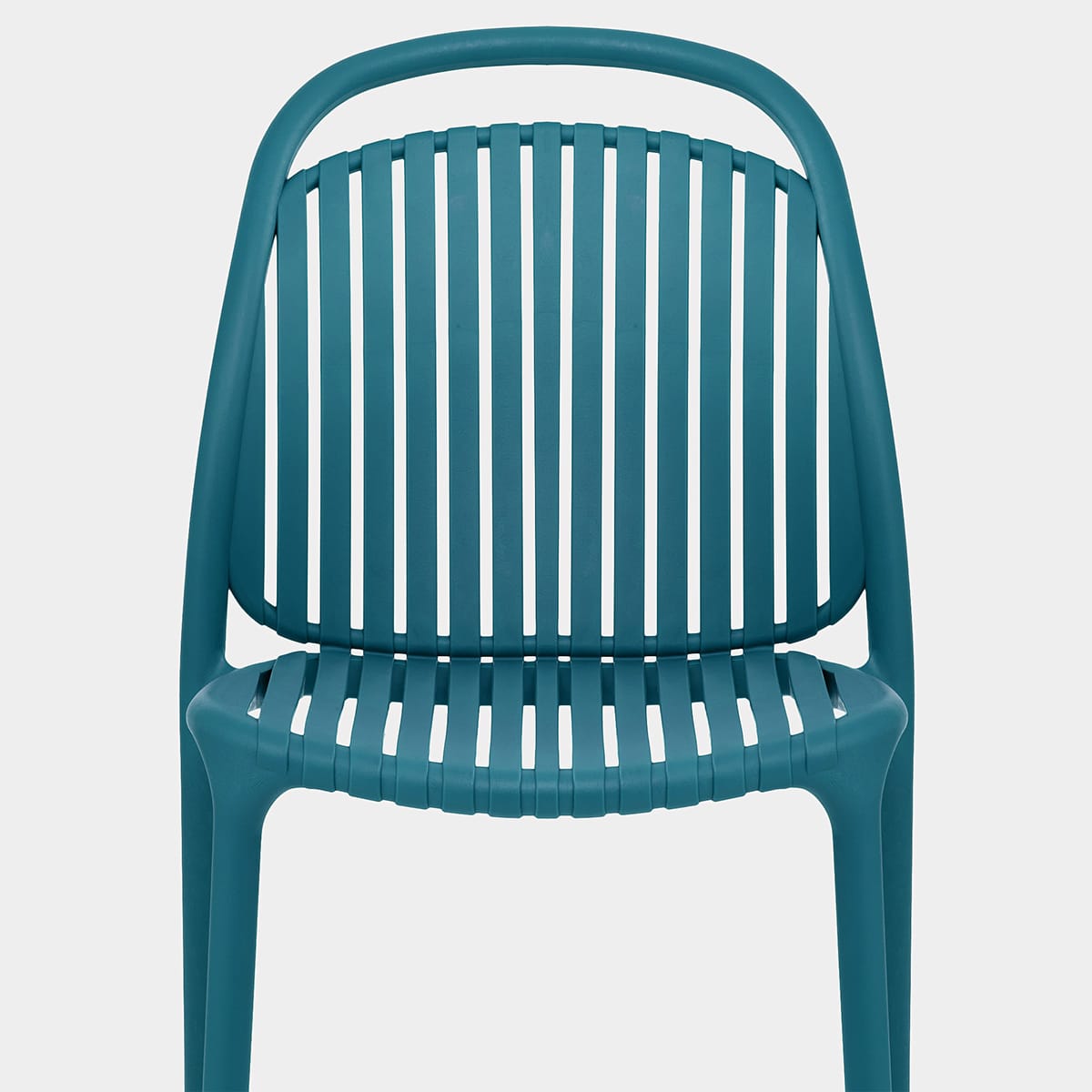Arlo Stackable Chair Blue Seat Image