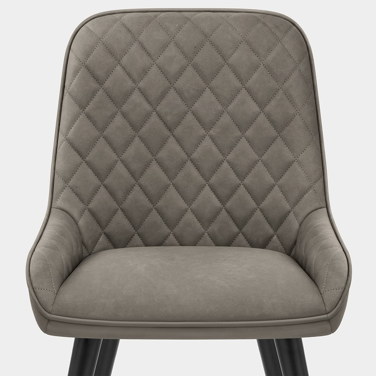 Azure Oak Dining Chair Grey Seat Image