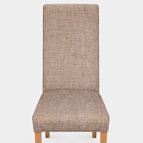Baxter Dining Chair Tweed Seat Image