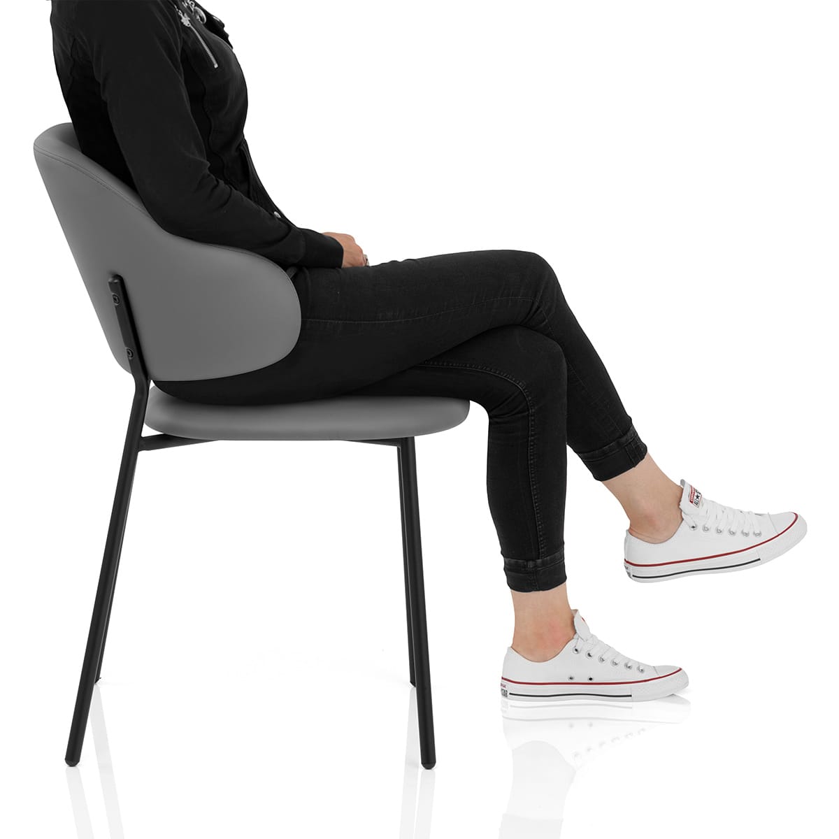 Brodie Dining Chair Grey Frame Image