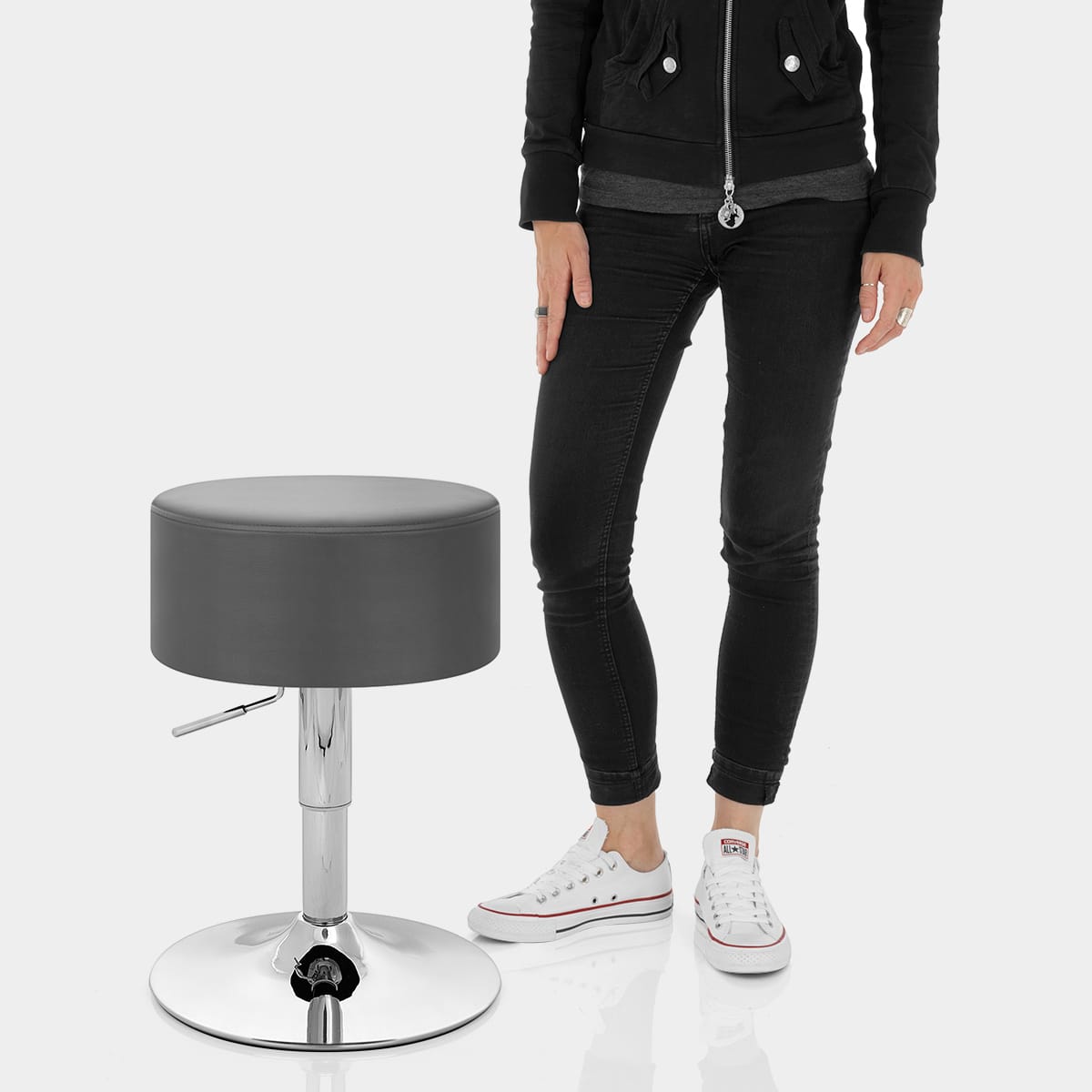 Bullet Stool Grey Features Image