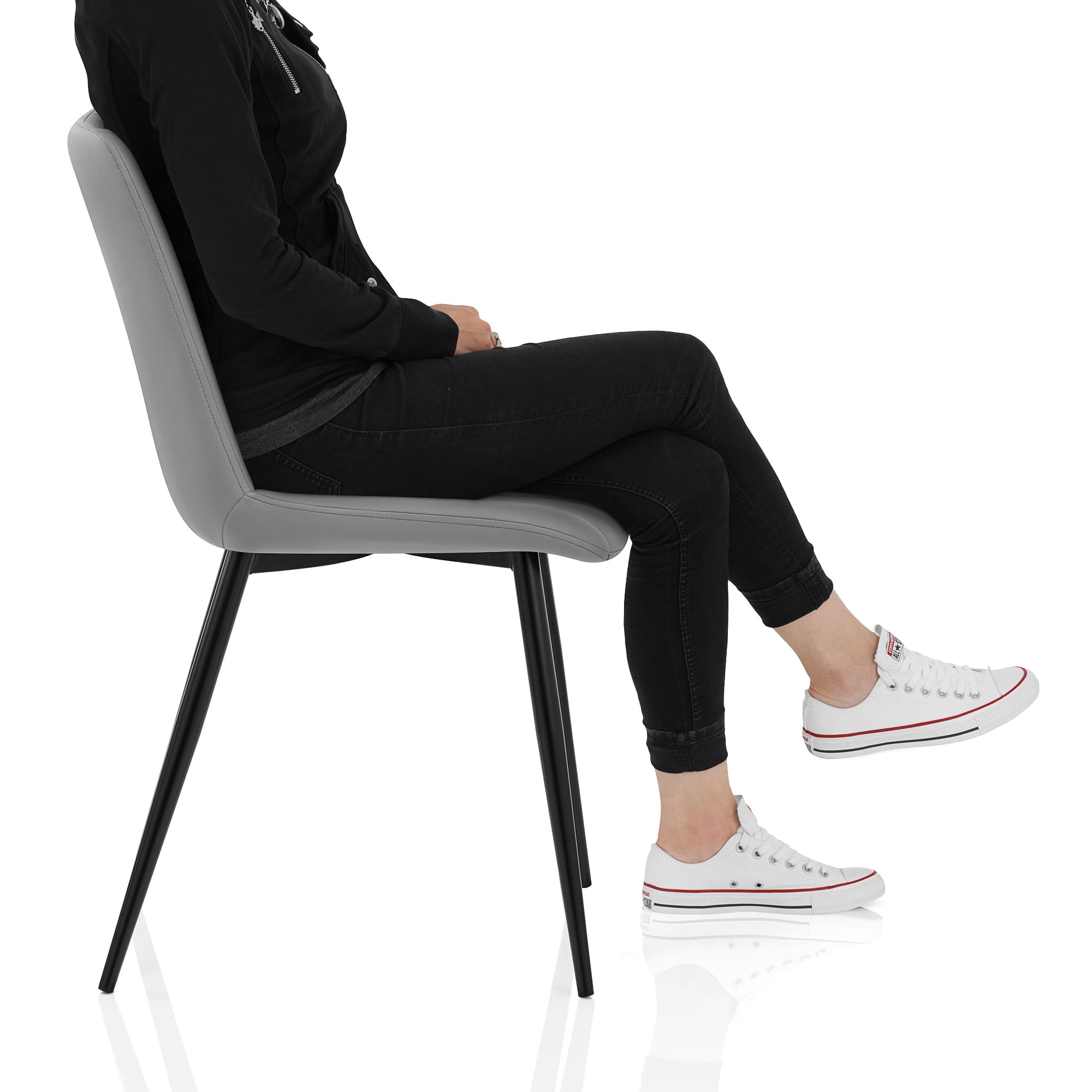 Camino Dining Chair Mid Grey Frame Image