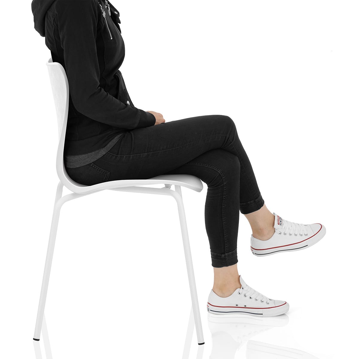 Candy Chair White Frame Image