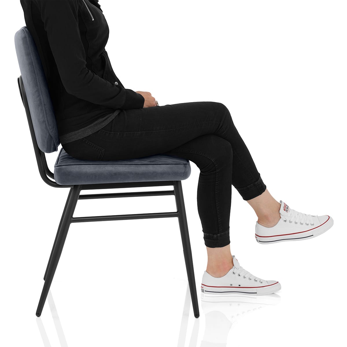 Caprice Dining Chair Antique Blue Frame Image