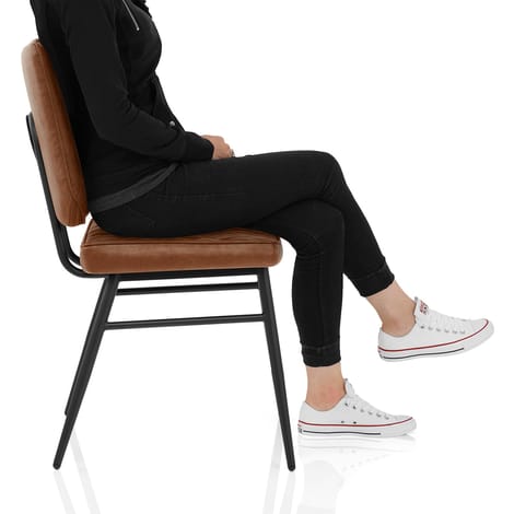 Caprice Dining Chair Antique Brown Frame Image