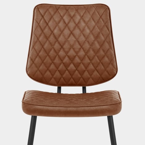 Caprice Dining Chair Antique Brown Seat Image