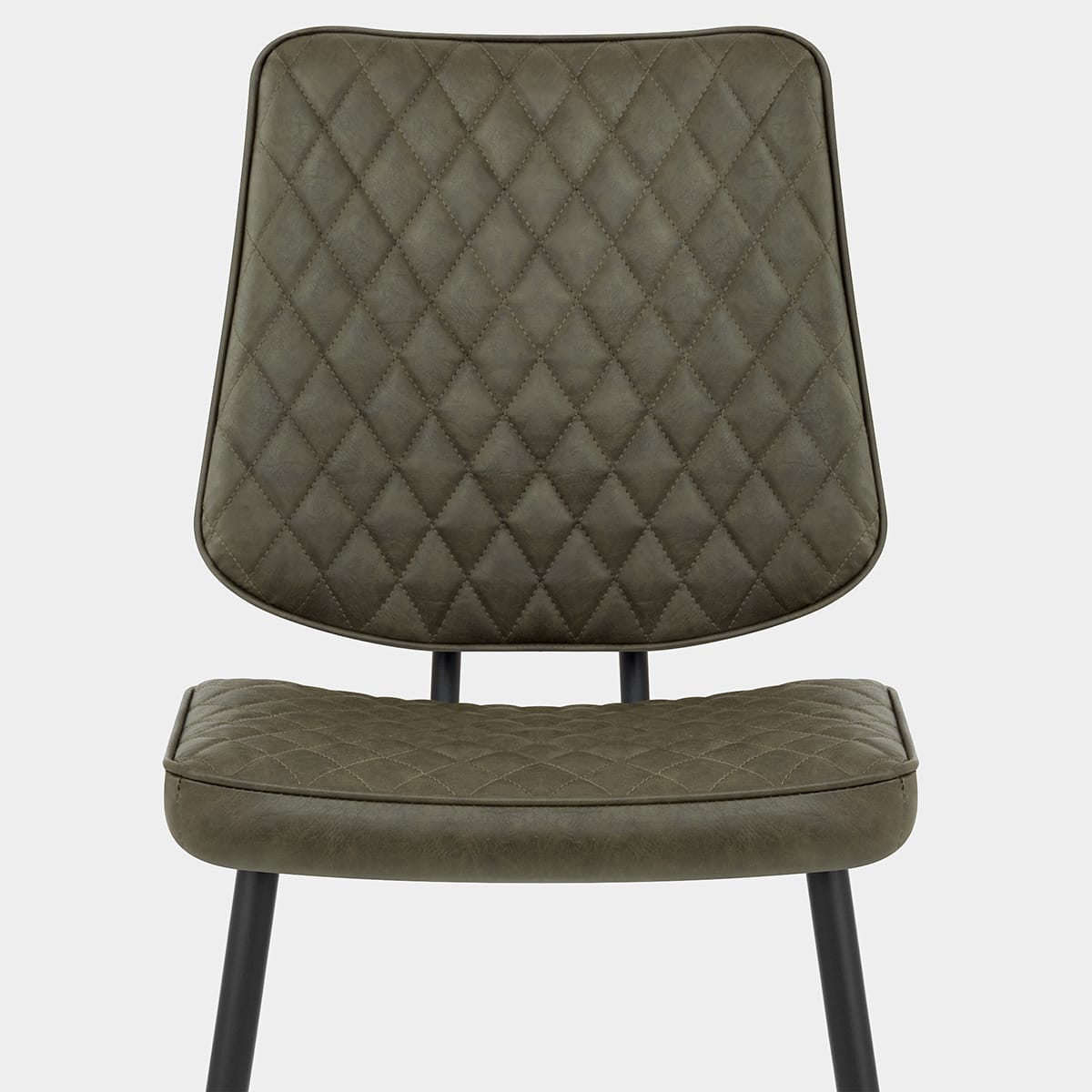 Caprice Dining Chair Antique Green Seat Image