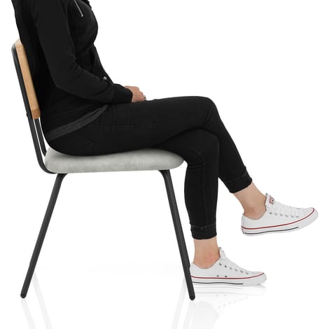 Cassis Dining Chair Grey Frame Image