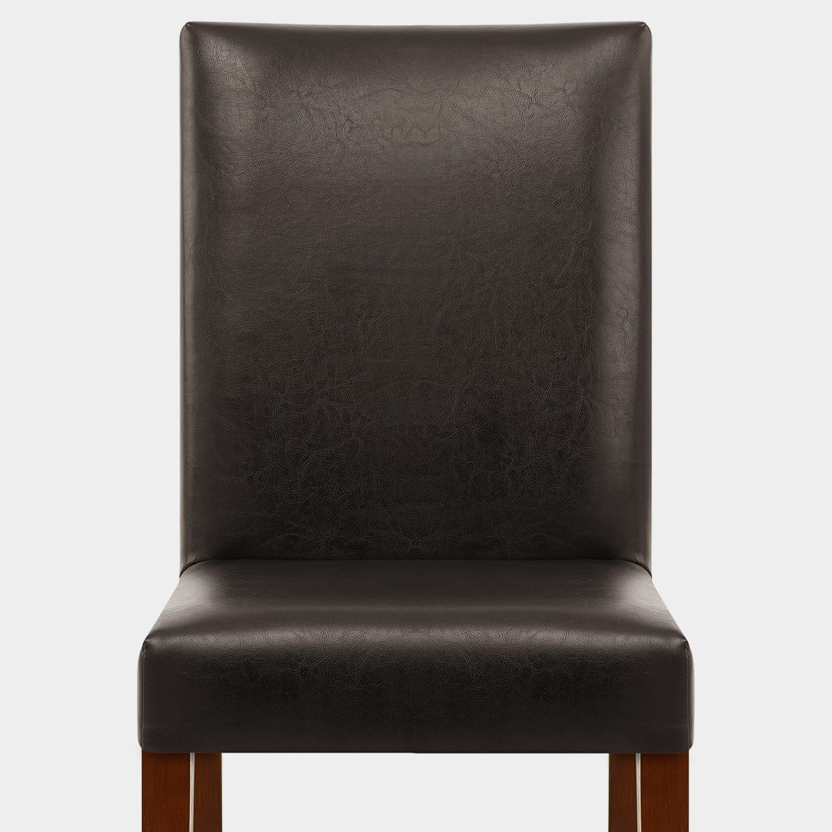 Chicago Walnut Dining Chair Brown Seat Image