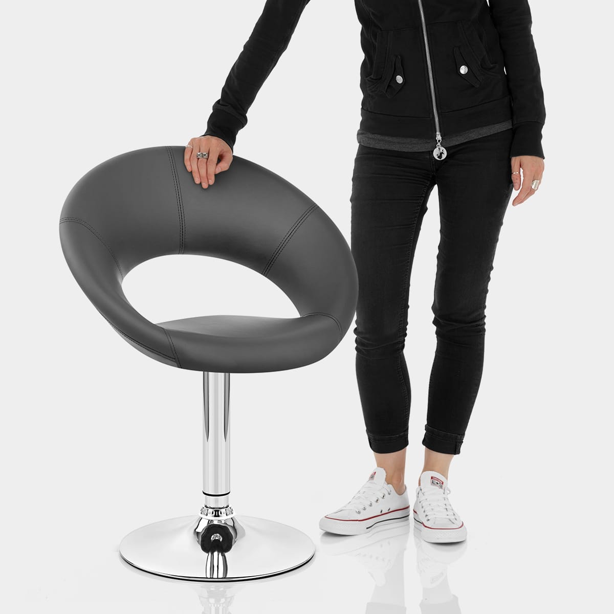 Clementine Chair Grey Features Image