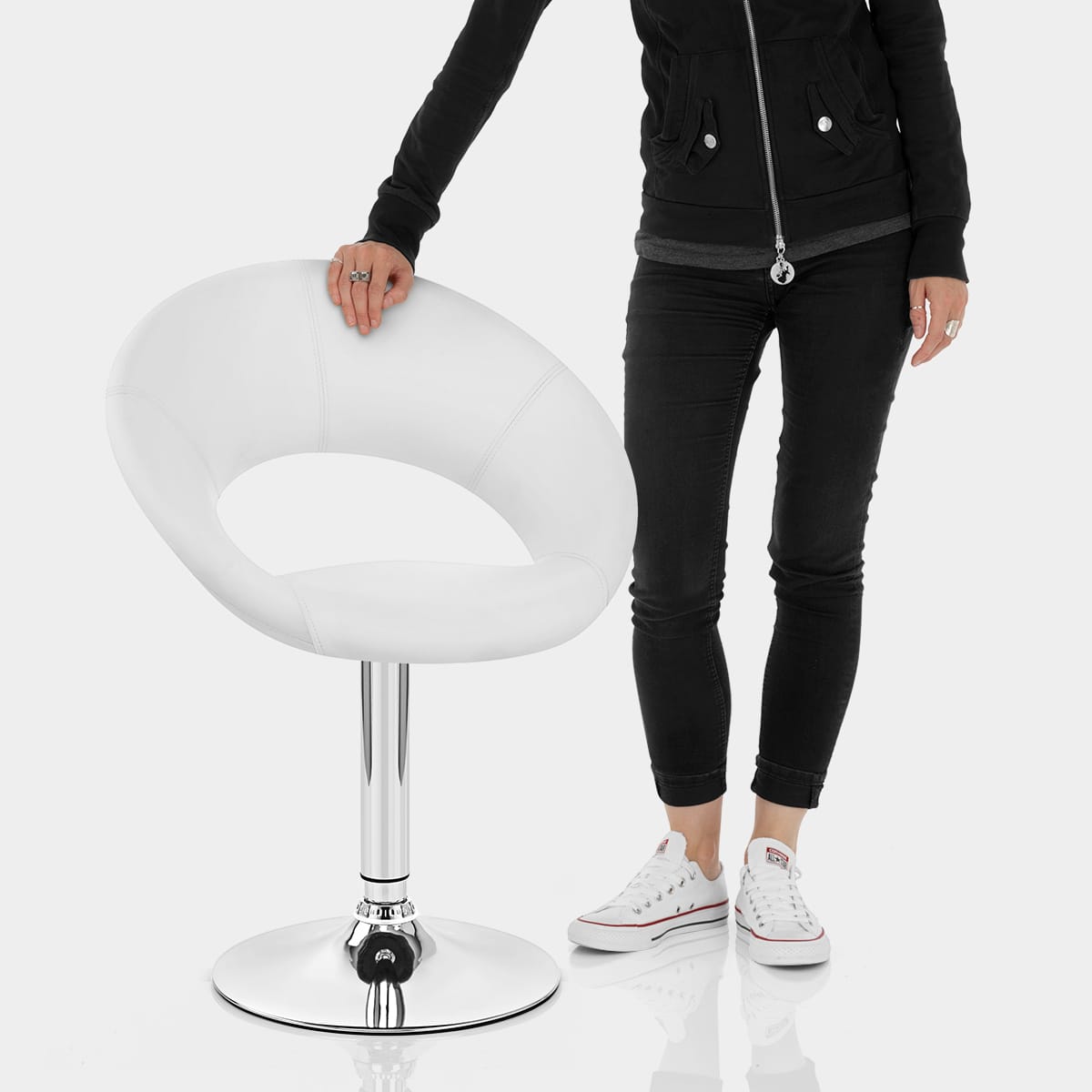 Clementine Chair White Features Image