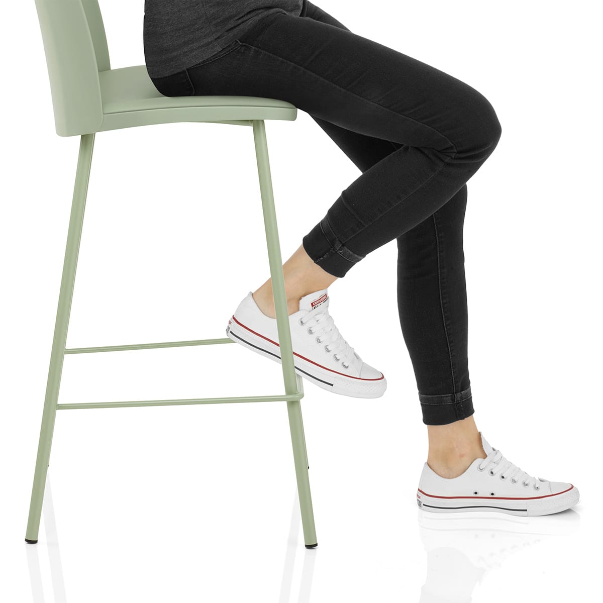 Cosmo Bar Stool Green Frame Image