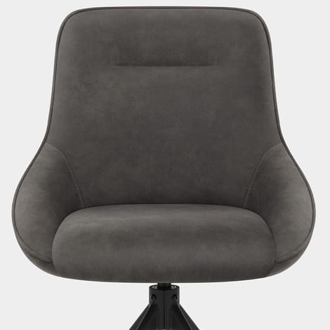 Dante Dining Chair Charcoal Seat Image