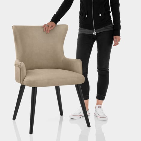 Diablo Dining Chair Brown Features Image