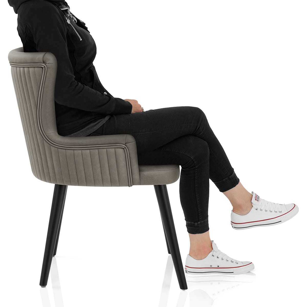 Diablo Dining Chair Grey Frame Image