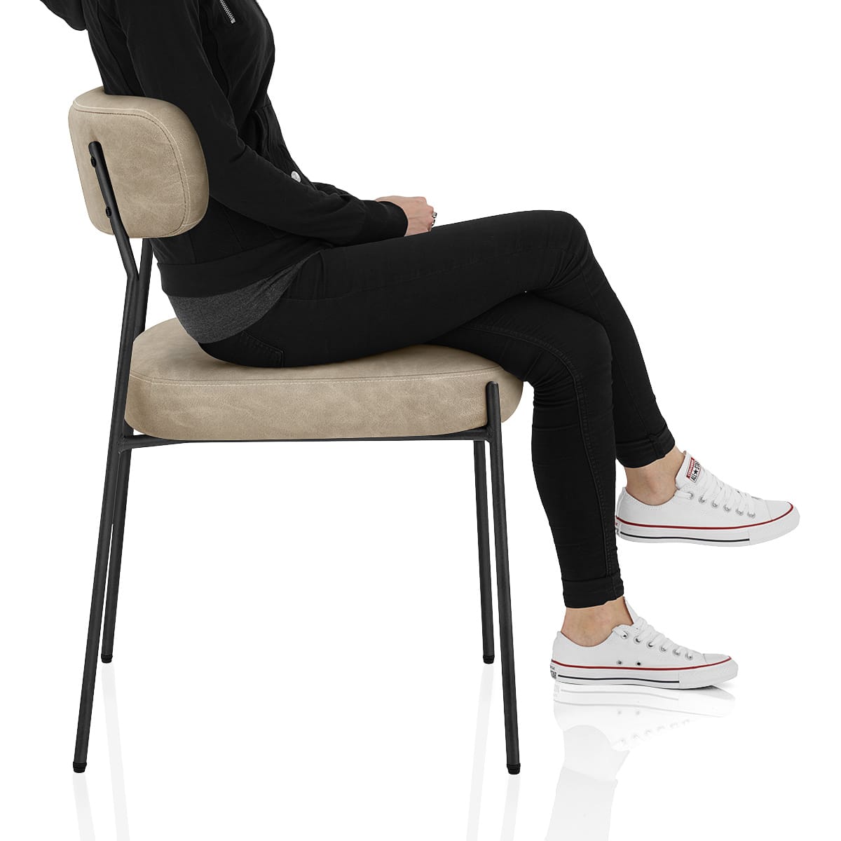 Diana Chair Beige Frame Image