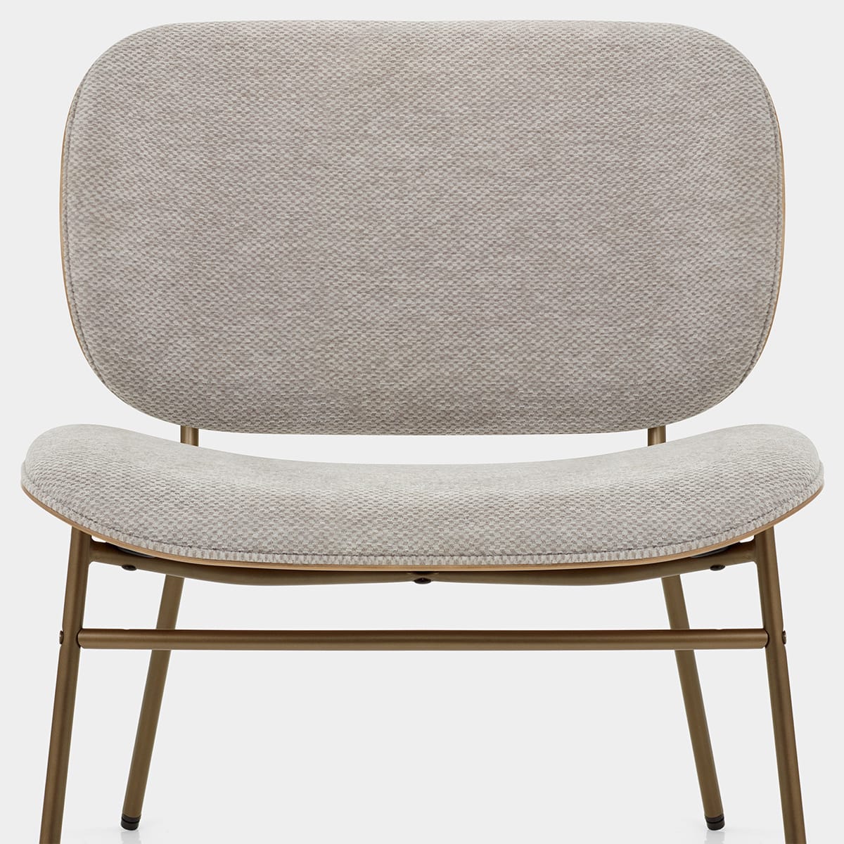 Dusk Chair Beige Fabric Seat Image