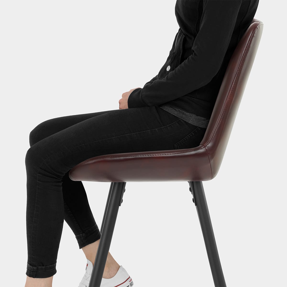 Forse Stool Brown Seat Image